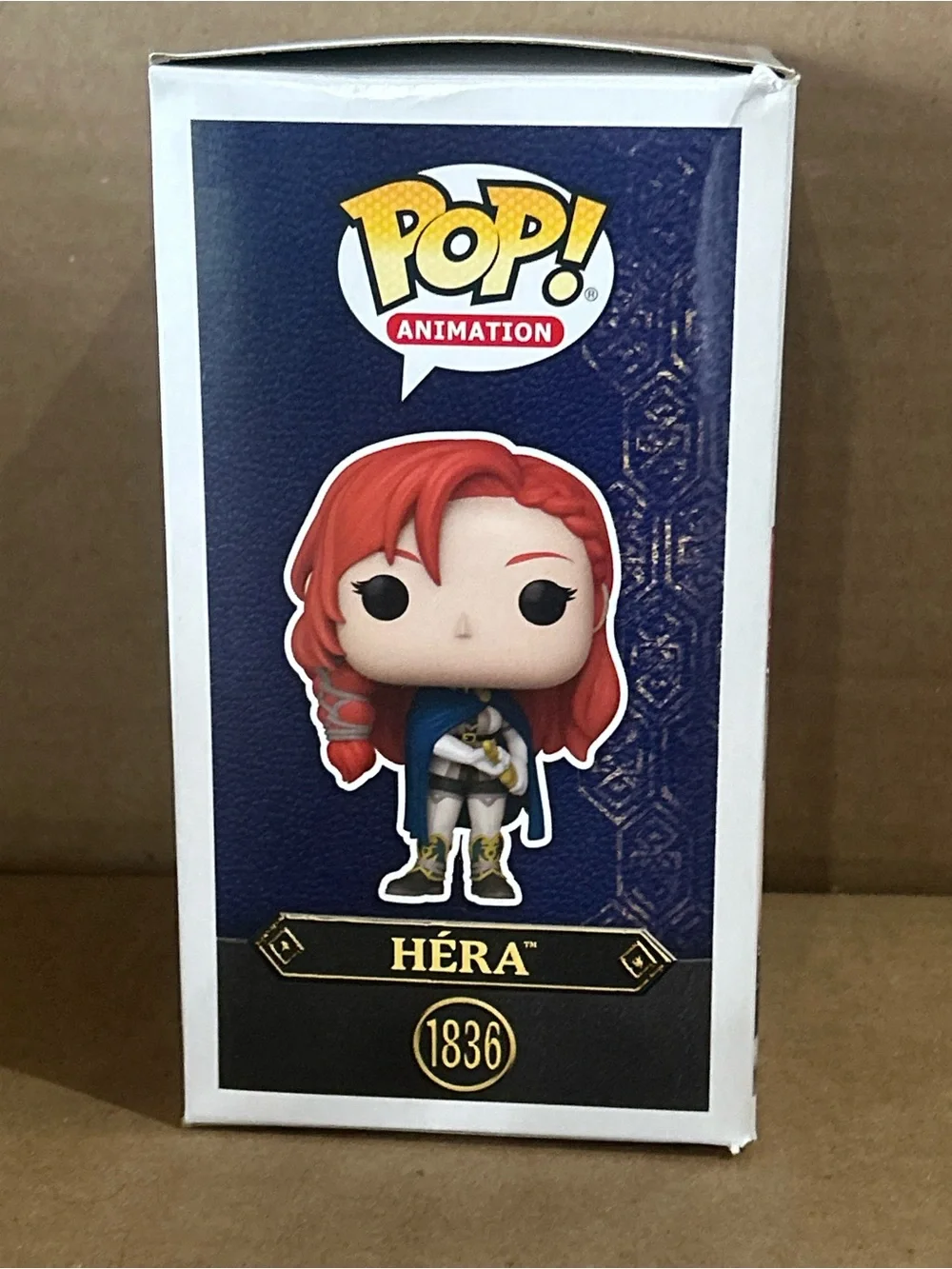 Funko POP! Héra Red Hair Vinyl Figure - Blue Cape